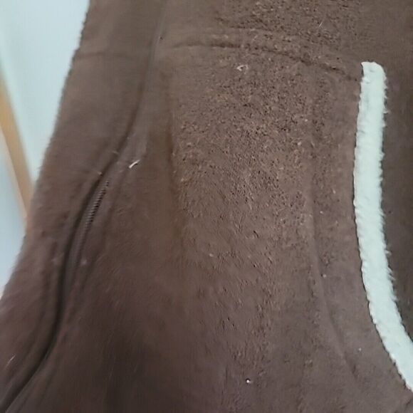 Kuhl Womens Size L Alfpaca Full Zip Hooded Fleece Jacket in Brown-Made In Canada - Picture 13 of 13